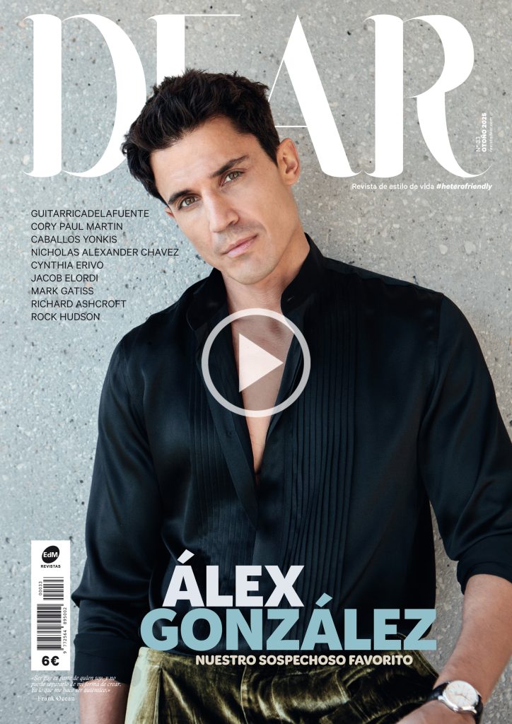 Reportage en la revista de tendencias y moda "Dear", al pintor Jaume Tenes